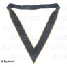 Collarino massonico – Rit de Perfection – Nero à soutaches dorées