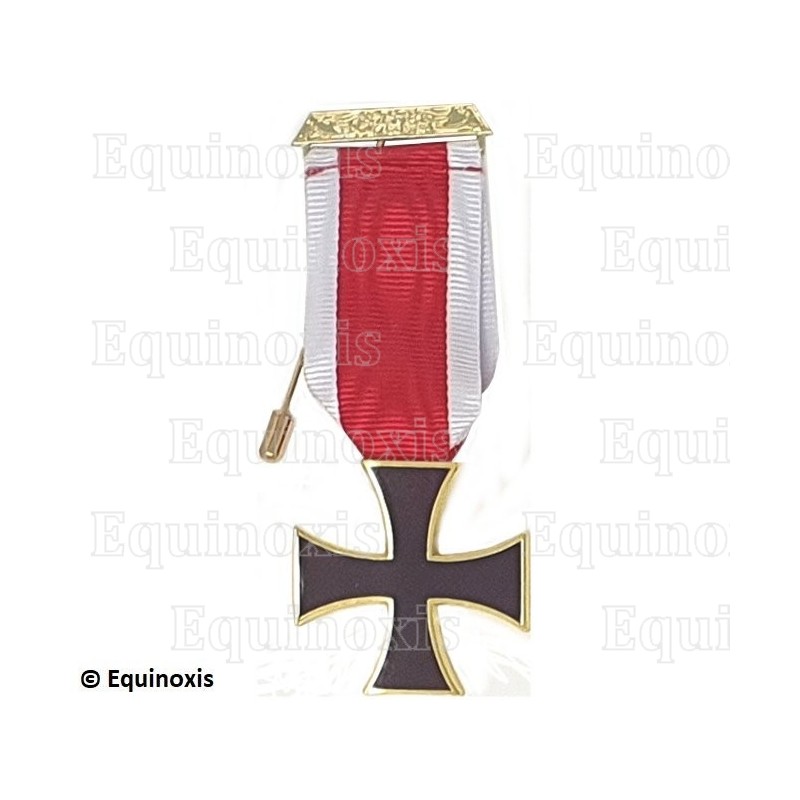 Médaille maçonnique – Knights Templar (KT) – Chevalier du Temple