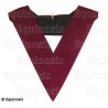 Sautoir maçonnique velours – RSAA – 13° grado