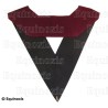 Sautoir maçonnique velours – RSAA – 13° grado