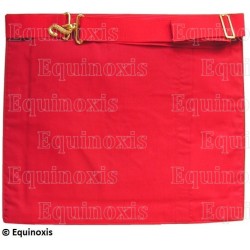Tablier maçonnique en faux cuir – RSAA – 13° grado