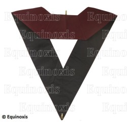 Sautoir maçonnique velours – RSAA – 14° grado – Ricamo a macchina 