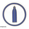 Badge / Macaron GLNF – Petite tenue nationale – Deuxième Grand Surveillant – Ricamo a mano