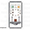 Quadro di Loggia – Rito Francese Tradizionale – Apprendista – GLNF