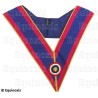 Collare massonico – Rito del Marchio – Ufficiale provinciale attivo – Coccarda tricolore