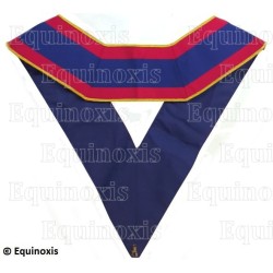 Collare massonico – Rito del Marchio – Ufficiale provinciale attivo – Coccarda tricolore