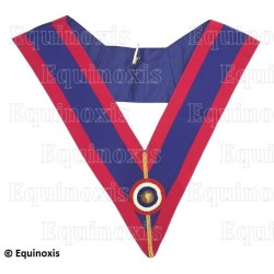Collare massonico – Rito del Marchio – Principale – Coccarda tricolore