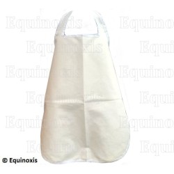 Tablier maçonnique en simili-cuir – Rito del marchio – Tablier de travail
