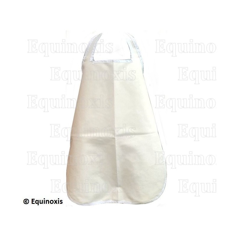 Tablier maçonnique en simili-cuir – Rito del marchio – Tablier de travail
