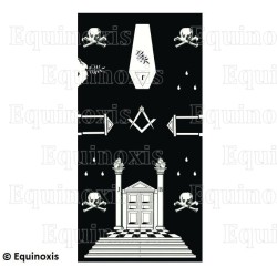 Quadro di Loggia – Rito Francese Groussier – Maestro – 160 cm x 80 cm