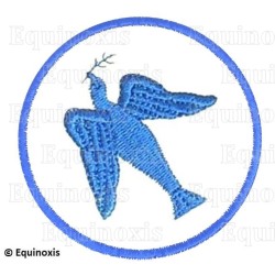 Badge / Macaron GLNF – Petite tenue nationale – Gran Esperto – Ricamato a macchina