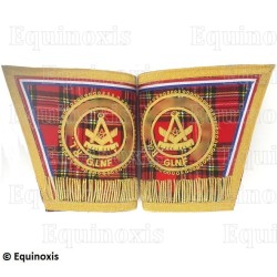 Gantelets Rite Standard d'Ecosse (RSE) – Maestro Venerabile – Ricamati a mano