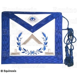Grembiule massonico in pelle – Rito di York – Maestro Venerabile – 1