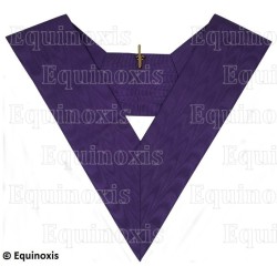 Collare massonico – Rito York – Passé Maître Immédiat – Viola
