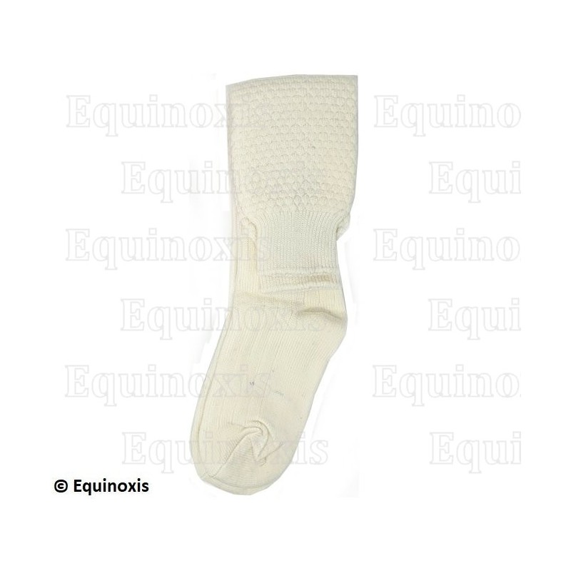 Chaussettes pour kilt – Ecru – Misura 51