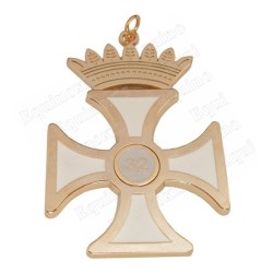 Gioiello massonico di grado – Croix de Sublime Prince du Royal Secret – 32° grado
