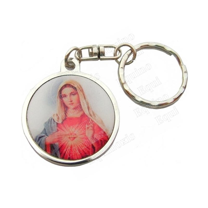 Portachiavi cristiano – Sacro Cuore di Maria