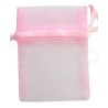 Pochette organza – Rose