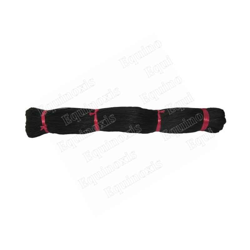 Cordoncino lucido – 1 mm – Nero