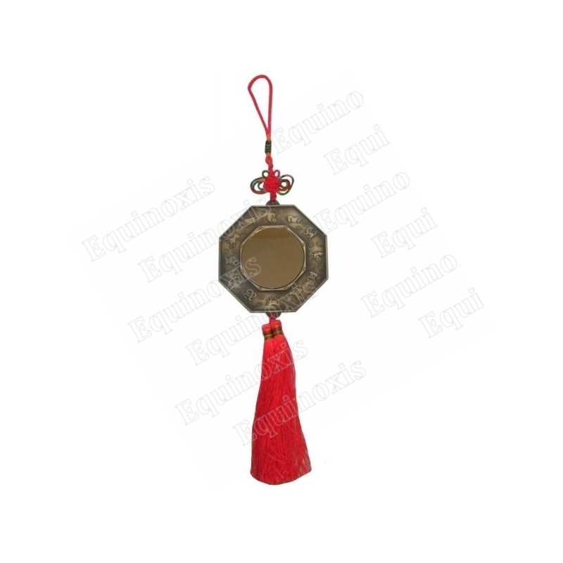 Specchio Feng-Shui – Specchio Feng-Shui Yin Yang con segni dello zodiaco – Piccolo