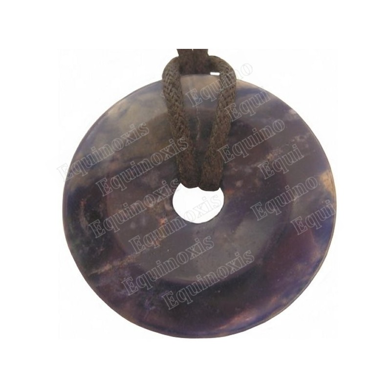 Ciondolo con gemma – Donut – Sodalite