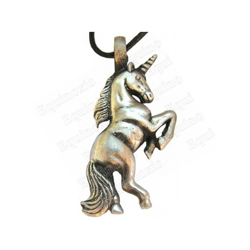 Ciondolo "Il Mondo del Mago Merlino" – Unicorno