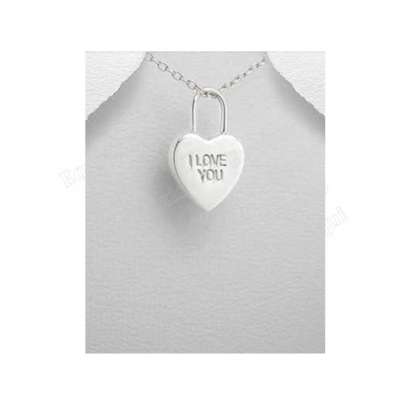 Colgante en plata sterling 925e – Colgante coeur 41