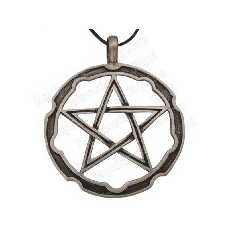Ciondolo simbolico – Pentagramme dans cercle