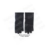 Gants maçonniques noirs pur coton – Misura 7