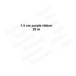 Ruban violet - 15 mm