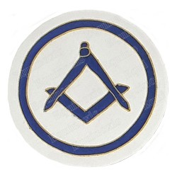 Badge / Macaron GLNF – Petite tenue nationale – Assistant Grand Maître – Ricamato a mano