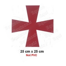 Croix rouge en feutrine – CBCS - 25 x 25 cm